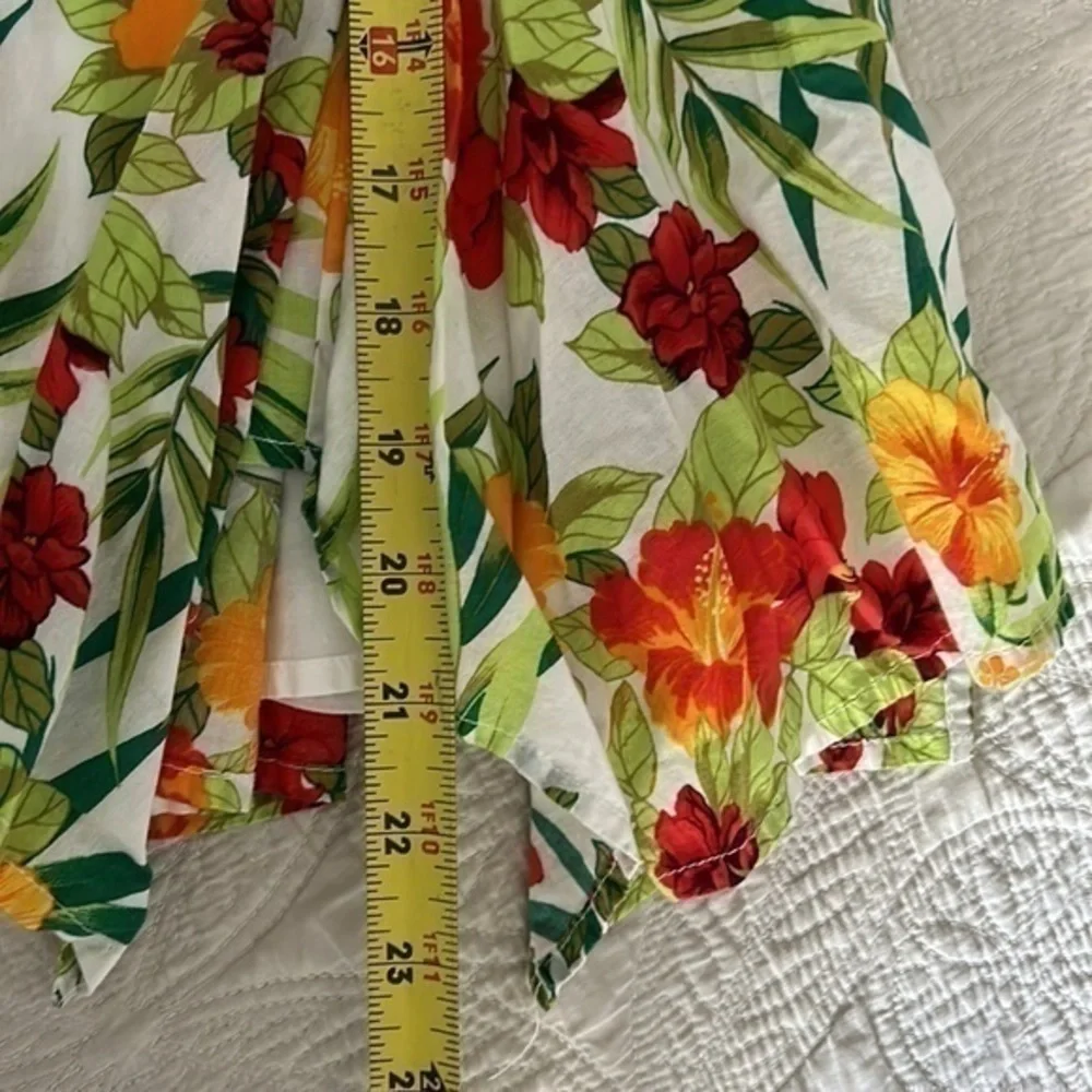 Gap Dress 5T Floral Sleeveless Uneven Hem